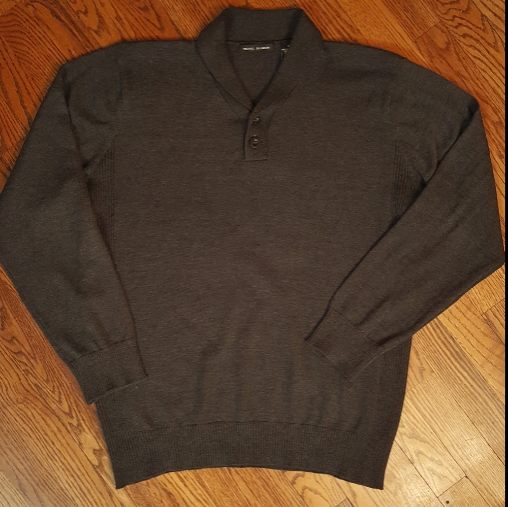 Michael Brandon Dark Gray Sweater